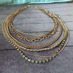 Rose Gold Stella & Dot Necklace